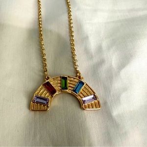 New, Lucky, Brand, rainbow necklace